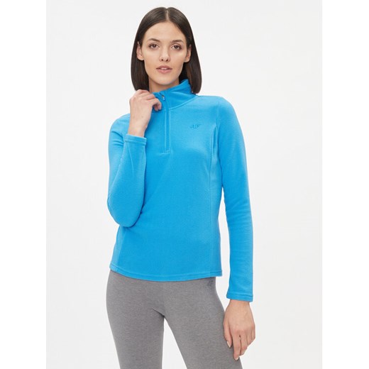 4F Bielizna termoaktywna górna 4FAW23UFLEF031 Niebieski Slim Fit ze sklepu MODIVO w kategorii Bielizna termoaktywna damska - zdjęcie 182727659