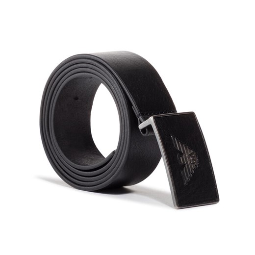 Emporio Armani Pasek Męski Y4S196 YDC0G 80001 Czarny Emporio Armani 90 MODIVO