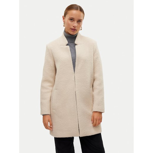 Vero Moda Płaszcz przejściowy Elitekatrine 10311258 Beżowy Regular Fit ze sklepu MODIVO w kategorii Płaszcze damskie - zdjęcie 182727799