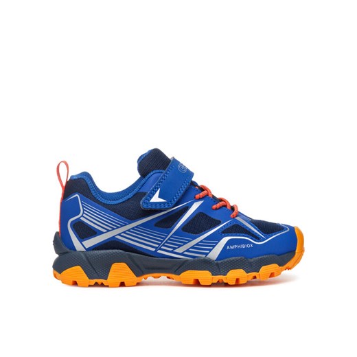 Geox Trekkingi J Magnetar B Abx J453ZC 0FU9J C0685 S Niebieski ze sklepu MODIVO w kategorii Buty trekkingowe dziecięce - zdjęcie 182727928