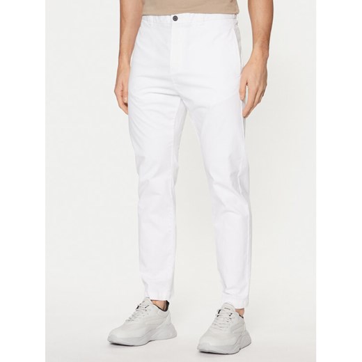 HUGO Chinosy 50530886 Biały Slim Fit 34_32 MODIVO