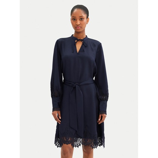 Bruuns Bazaar Sukienka codzienna Felicia BBW4269 Granatowy Loose Fit ze sklepu MODIVO w kategorii Sukienki - zdjęcie 182727955