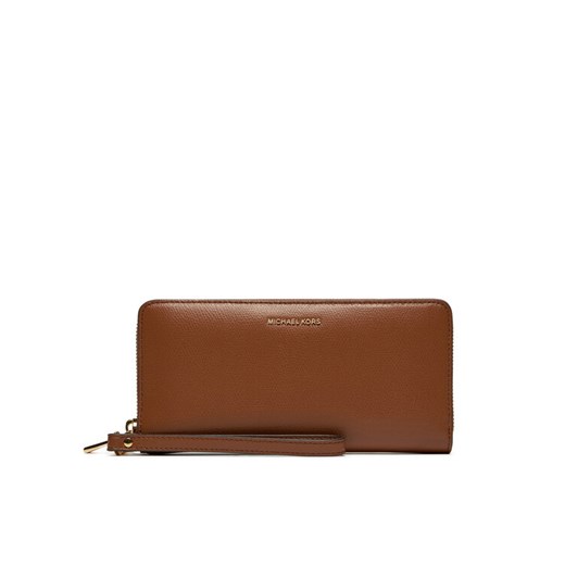 MICHAEL Michael Kors Duży Portfel Damski 32F4GJ6T3L Brązowy ze sklepu MODIVO w kategorii Portfele damskie - zdjęcie 182727968