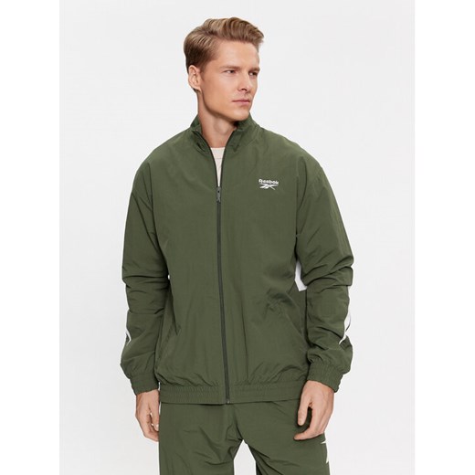 Reebok Kurtka przejściowa Classics Vector IL4555 Zielony Regular Fit ze sklepu MODIVO w kategorii Kurtki męskie - zdjęcie 182727979