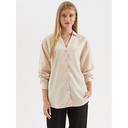JDY Koszula 15292575 Szary Regular Fit ze sklepu MODIVO w kategorii Koszule damskie - zdjęcie 182727989
