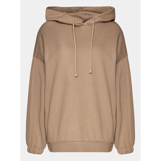 Outhorn Bluza OTHAW23TSWSF0726 Beżowy Regular Fit ze sklepu MODIVO w kategorii Bluzy damskie - zdjęcie 182727996