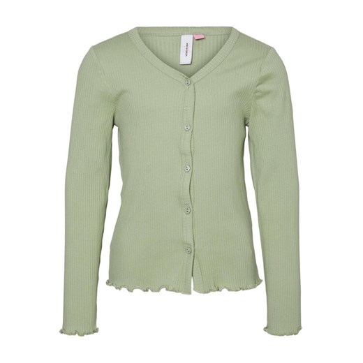 Vero Moda Girl Kardigan Lavender 10279811 Zielony Regular Fit ze sklepu MODIVO w kategorii Swetry dziewczęce - zdjęcie 182727999