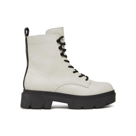 Guess Botki Ramsay FL8RMY ELE10 Biały ze sklepu MODIVO w kategorii Workery damskie - zdjęcie 182728055