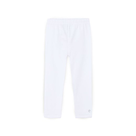 Mayoral Legginsy 748 Biały Slim Fit ze sklepu MODIVO w kategorii Spodnie dziewczęce - zdjęcie 182728066