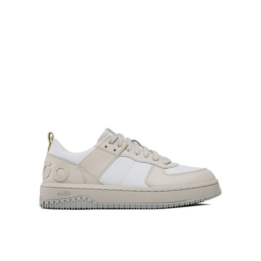 Hugo Sneakersy Kilian 50498537 Beżowy ze sklepu MODIVO w kategorii Buty sportowe damskie - zdjęcie 182728167