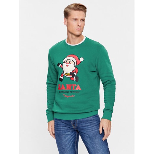 Jack&Jones Bluza 12247523 Zielony Standard Fit ze sklepu MODIVO w kategorii Bluzy męskie - zdjęcie 182728186