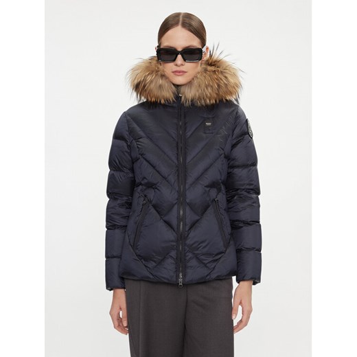 Blauer Kurtka puchowa 23WBLDC03141 Granatowy Regular Fit ze sklepu MODIVO w kategorii Kurtki damskie - zdjęcie 182728255