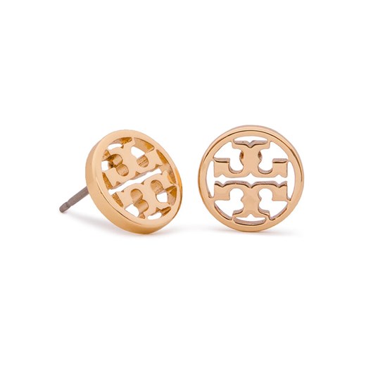 Tory Burch Kolczyki Logo Circle Stud Earring 11165518 Złoty ze sklepu MODIVO w kategorii Kolczyki - zdjęcie 182728287