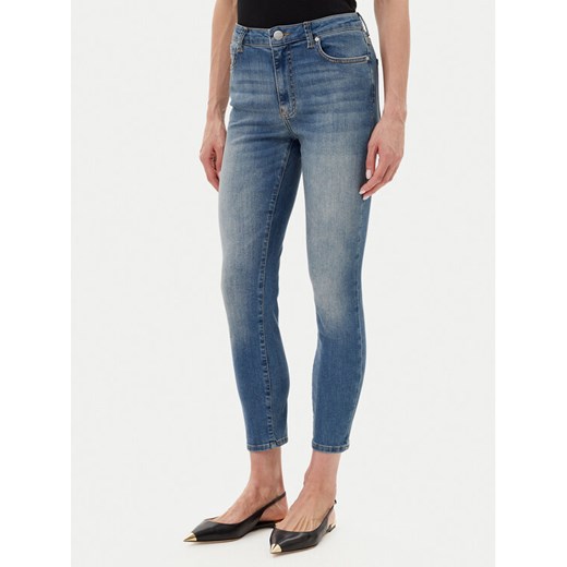 PINKO Jeansy Jeans donna Pinko 100169 A2DQ Niebieski Skinny Fit ze sklepu MODIVO w kategorii Jeansy damskie - zdjęcie 182728315