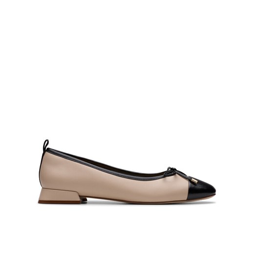 Clarks Baleriny Ubree15 Poppy 26181329 Beżowy ze sklepu MODIVO w kategorii Balerinki - zdjęcie 182728355