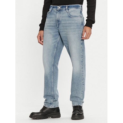 Mustang Jeansy Denver 1015522 Niebieski Straight Fit ze sklepu MODIVO w kategorii Jeansy męskie - zdjęcie 182728385