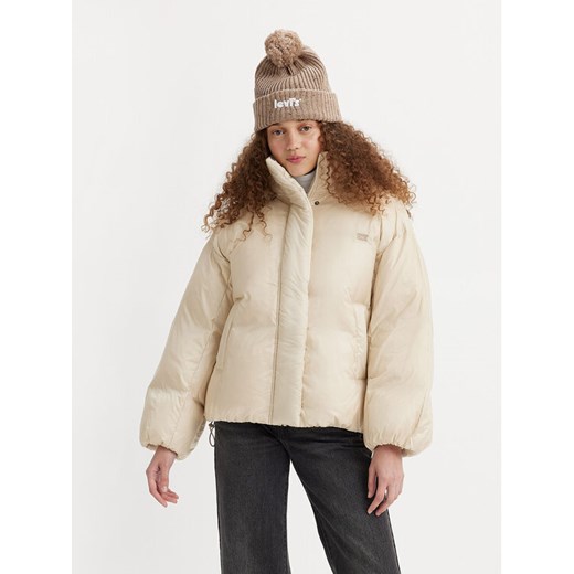 Levi's® Kurtka puchowa Pillow Bubble A5880-0003 Écru Relaxed Fit ze sklepu MODIVO w kategorii Kurtki damskie - zdjęcie 182728518
