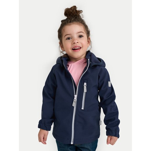 Reima Kurtka softshell Vantti 5100009A Granatowy Regular Fit ze sklepu MODIVO w kategorii Kurtki chłopięce - zdjęcie 182728536