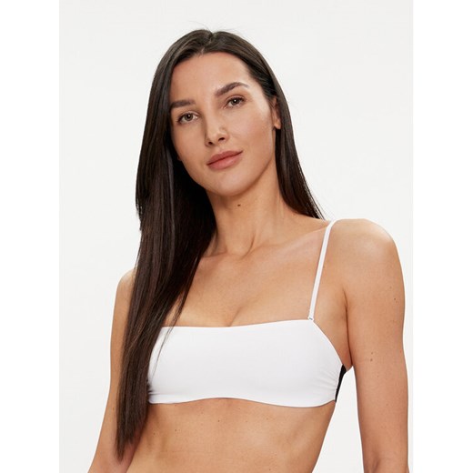 Calvin Klein Underwear Biustonosz top 000QF7630E Biały ze sklepu MODIVO w kategorii Biustonosze - zdjęcie 182728586