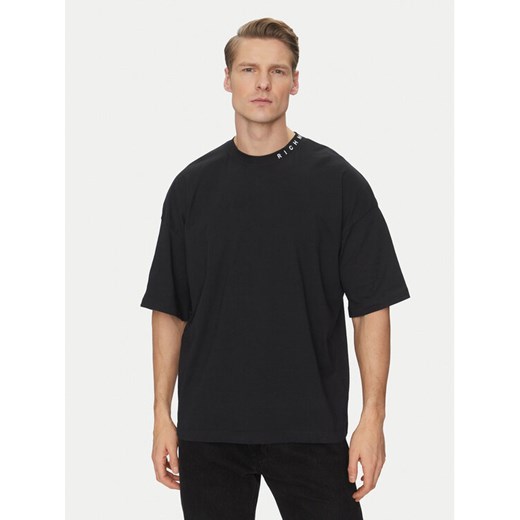 Richmond X T-Shirt Bani UMA24058TS Czarny Regular Fit ze sklepu MODIVO w kategorii T-shirty męskie - zdjęcie 182728615