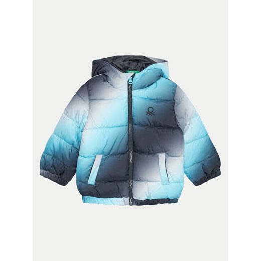 United Colors Of Benetton Kurtka zimowa 2UKBGN03H Szary Regular Fit ze sklepu MODIVO w kategorii Kurtki chłopięce - zdjęcie 182728638