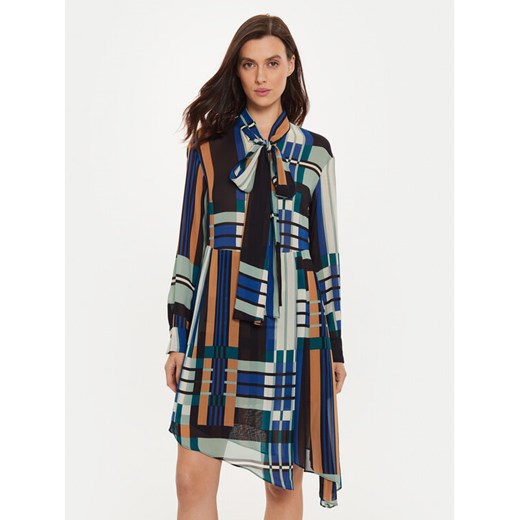 Sisley Sukienka koszulowa 4YBMLV065 Kolorowy Regular Fit ze sklepu MODIVO w kategorii Sukienki - zdjęcie 182728679