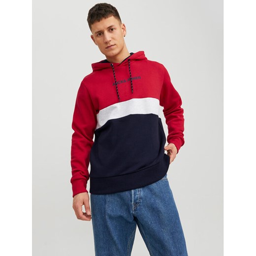 Jack&Jones Bluza Reid 12233959 Kolorowy Standard Fit ze sklepu MODIVO w kategorii Bluzy męskie - zdjęcie 182728688