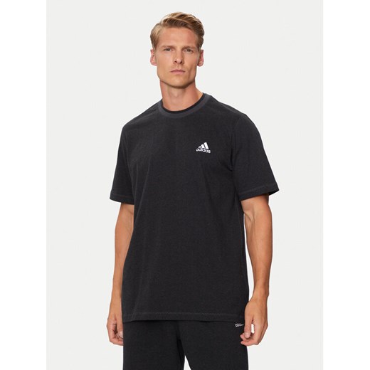 adidas T-Shirt Seasonal Essentials IW6358 Czarny Regular Fit ze sklepu MODIVO w kategorii T-shirty męskie - zdjęcie 182728739