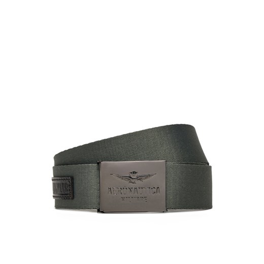 Aeronautica Militare Pasek Męski 251CI299CT3209 Zielony ze sklepu MODIVO w kategorii Paski męskie - zdjęcie 182728749