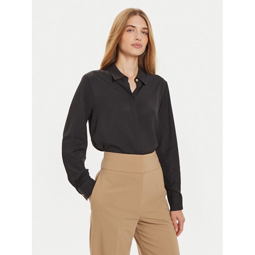 Tommy Hilfiger Koszula WW0WW43575 Czarny Regular Fit ze sklepu MODIVO w kategorii Koszule damskie - zdjęcie 182728816