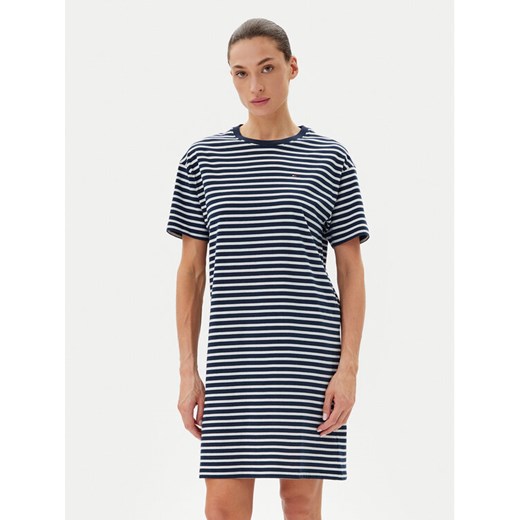 Tommy Hilfiger Sukienka codzienna UW0UW05937 Granatowy Regular Fit ze sklepu MODIVO w kategorii Sukienki - zdjęcie 182728826