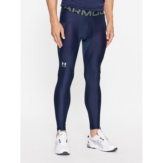 Under Armour Legginsy Ua Hg Armour Leggings 1361586 Granatowy Compression Fit ze sklepu MODIVO w kategorii Spodnie męskie - zdjęcie 182728846
