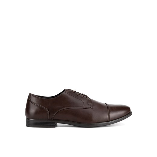 Lanetti Półbuty MYL8520-2 Brązowy ze sklepu MODIVO w kategorii Buty eleganckie męskie - zdjęcie 182728856