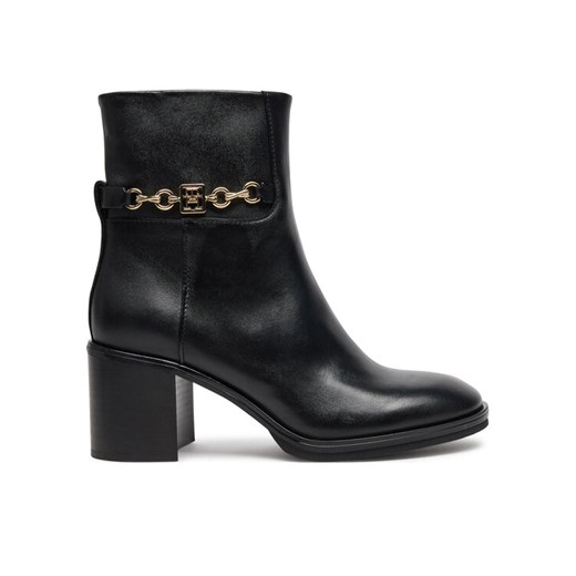 Tommy Hilfiger Botki FW0FW08183 Czarny ze sklepu MODIVO w kategorii Botki - zdjęcie 182729056