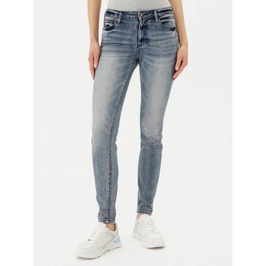 Armani Exchange Jeansy XW000129 AF12852 MB001 Niebieski Slim Fit ze sklepu MODIVO w kategorii Jeansy damskie - zdjęcie 182729059
