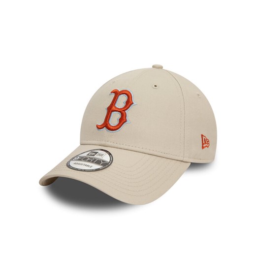 New Era Czapka z daszkiem Mlb Patch 940 Red Sox 60503511 Beżowy New Era OS MODIVO