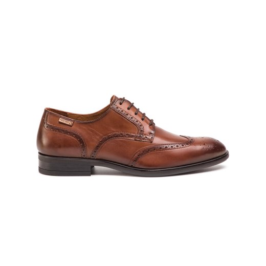 Pikolinos Półbuty M7J-4186 Brązowy ze sklepu MODIVO w kategorii Buty eleganckie męskie - zdjęcie 182729288