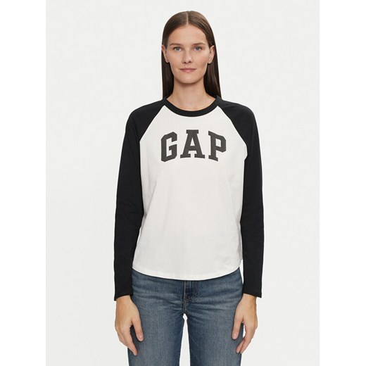 Gap Bluzka 534389-03 Czarny Relaxed Fit ze sklepu MODIVO w kategorii Bluzki damskie - zdjęcie 182729305