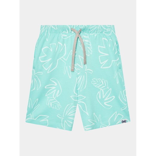 United Colors Of Benetton Szorty materiałowe 34D3C902B Niebieski Regular Fit ze sklepu MODIVO w kategorii Spodenki chłopięce - zdjęcie 182729356