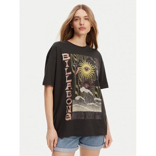 Billabong T-Shirt EBJZT00443-KTA0 Czarny Regular Fit ze sklepu MODIVO w kategorii Bluzki damskie - zdjęcie 182729377