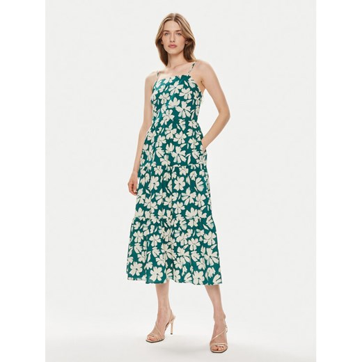 Gap Sukienka letnia 888463-01 Zielony Regular Fit ze sklepu MODIVO w kategorii Sukienki - zdjęcie 182729428