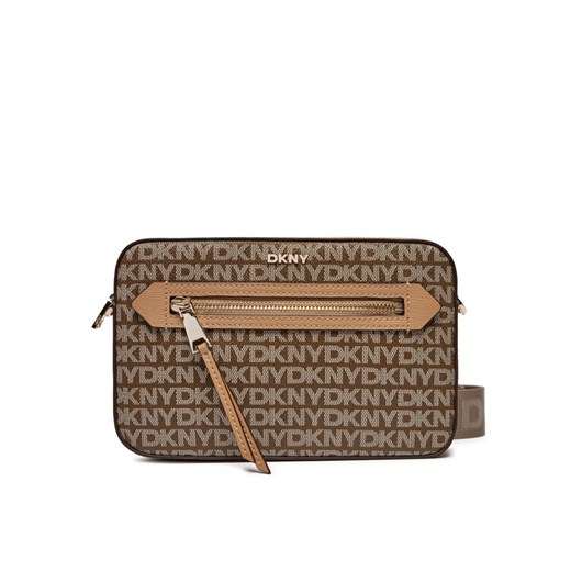 DKNY Torebka Bryant Ave Camera Ba R42EYE22 Brązowy ze sklepu MODIVO w kategorii Listonoszki - zdjęcie 182729546