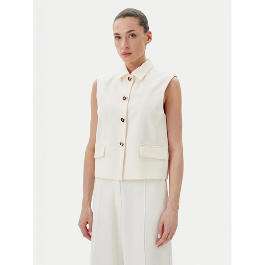 Herskind Kamizelka 5533519(G) Biały Regular Fit ze sklepu MODIVO w kategorii Kamizelki damskie - zdjęcie 182729569