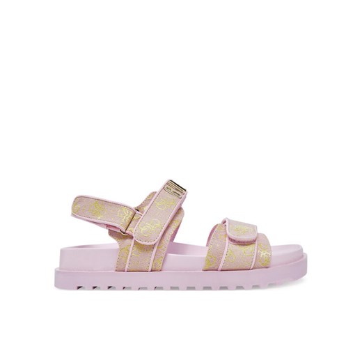 Guess Sandały FLJFDS FAL03 Różowy ze sklepu MODIVO w kategorii Sandały dziecięce - zdjęcie 182729605