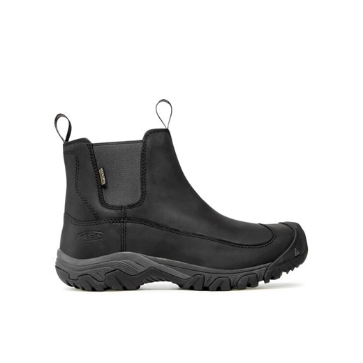 Keen Sztyblety Anchorage Boot III WP 1017789 Czarny ze sklepu MODIVO w kategorii Buty zimowe męskie - zdjęcie 182729626