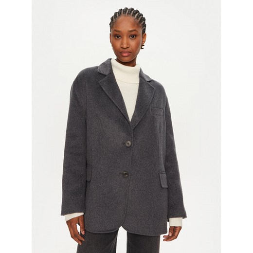 ViCOLO Marynarka TS0007 Szary Regular Fit ze sklepu MODIVO w kategorii Marynarki damskie - zdjęcie 182729638