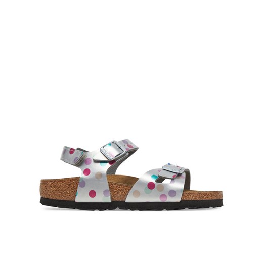 Birkenstock Sandały Rio As Kids 1029527 D Srebrny ze sklepu MODIVO w kategorii Sandały dziecięce - zdjęcie 182729666
