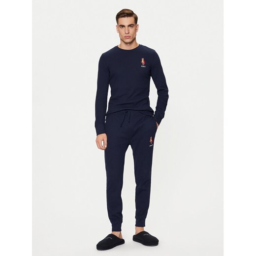 Polo Ralph Lauren Piżama 714915966004 Granatowy Slim Fit ze sklepu MODIVO w kategorii Piżamy męskie - zdjęcie 182729679