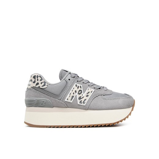 New Balance Sneakersy WL574ZDB Szary ze sklepu MODIVO w kategorii Buty sportowe damskie - zdjęcie 182729688