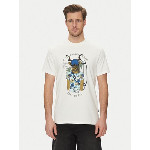 Blend T-Shirt 20718280 Biały Regular Fit ze sklepu MODIVO w kategorii T-shirty męskie - zdjęcie 182729786